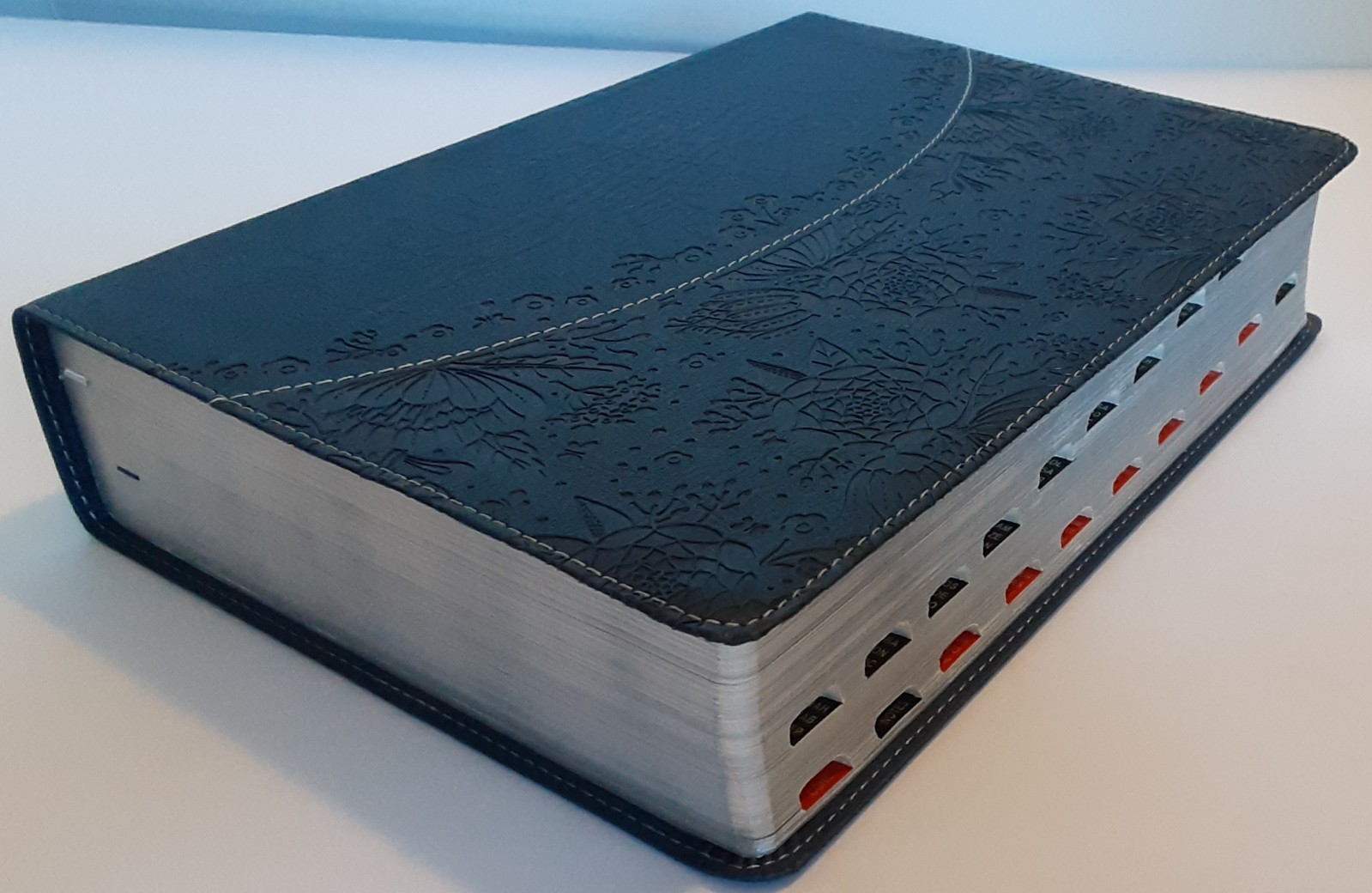 KJV King James Version Study Bible Holman Indigo (Blue) LeatherTouch Indexed