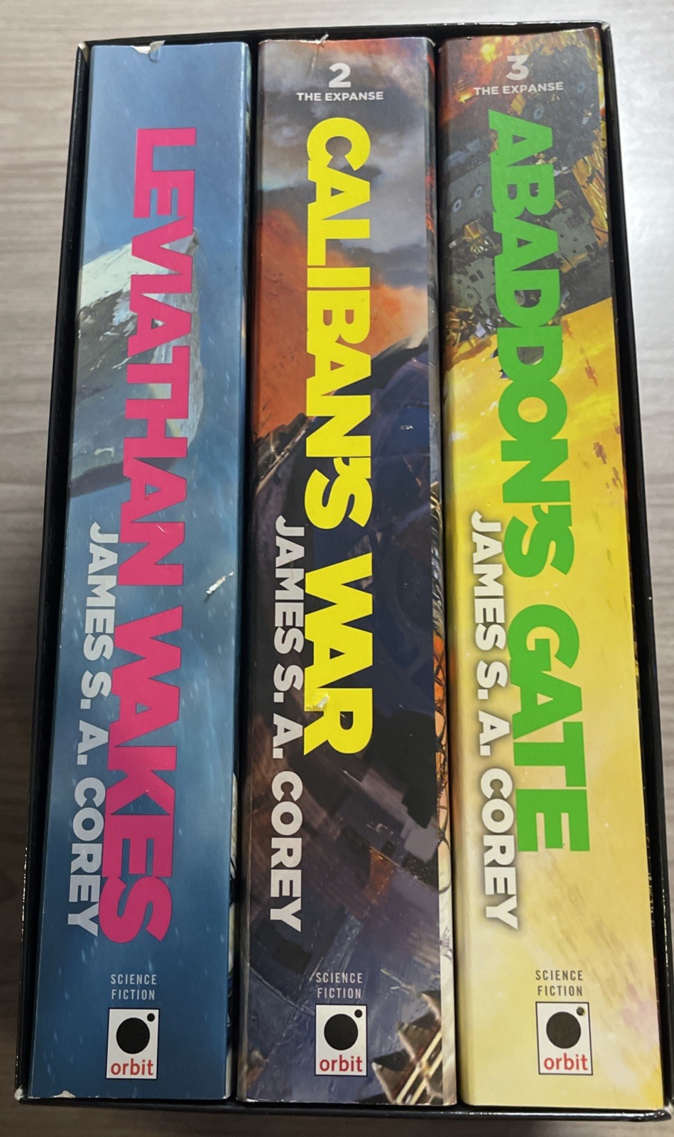The Expanse Boxed Set: Leviathan Wakes, Caliban’s War and Abaddon’s Gate