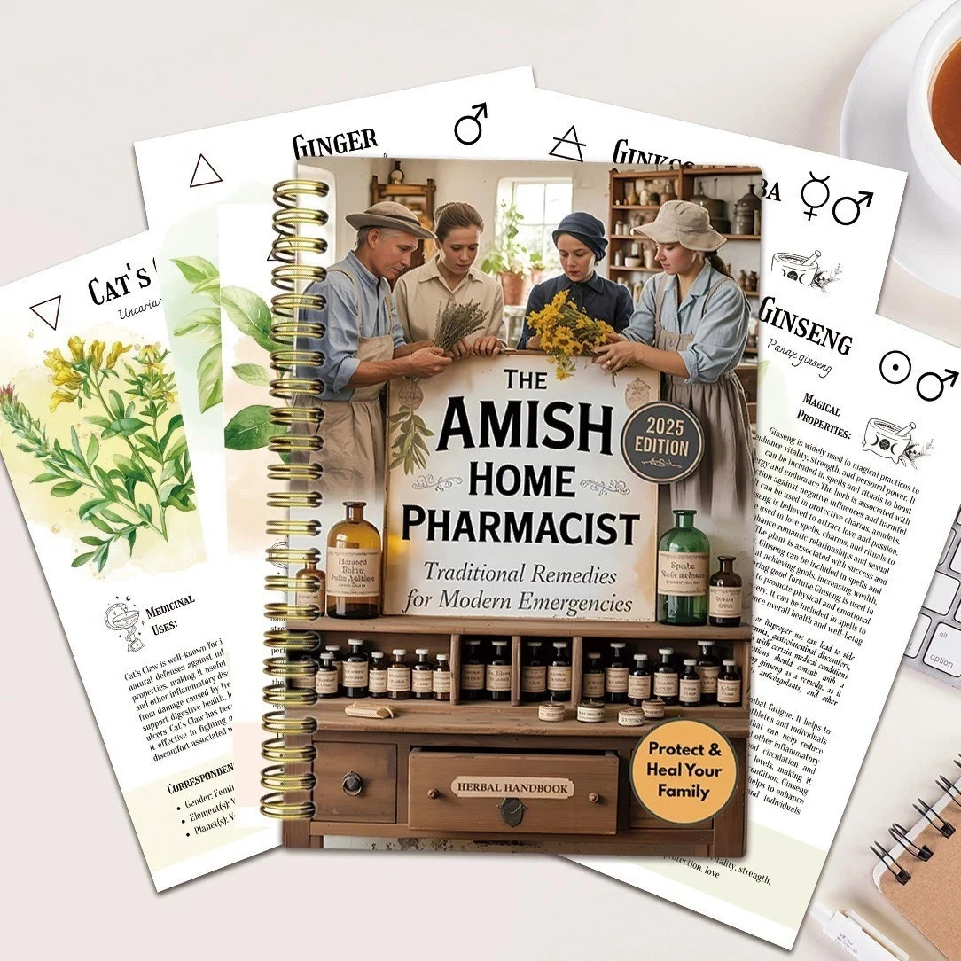 The Amish Home Pharmacist Traditional Remedies For Modern Times New