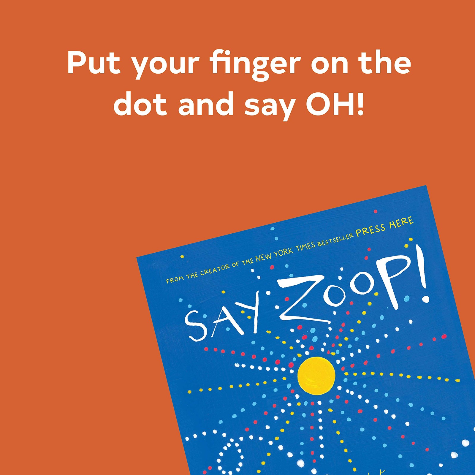 Say Zoop! (Toddler Learning Book, Preschool Interactive…