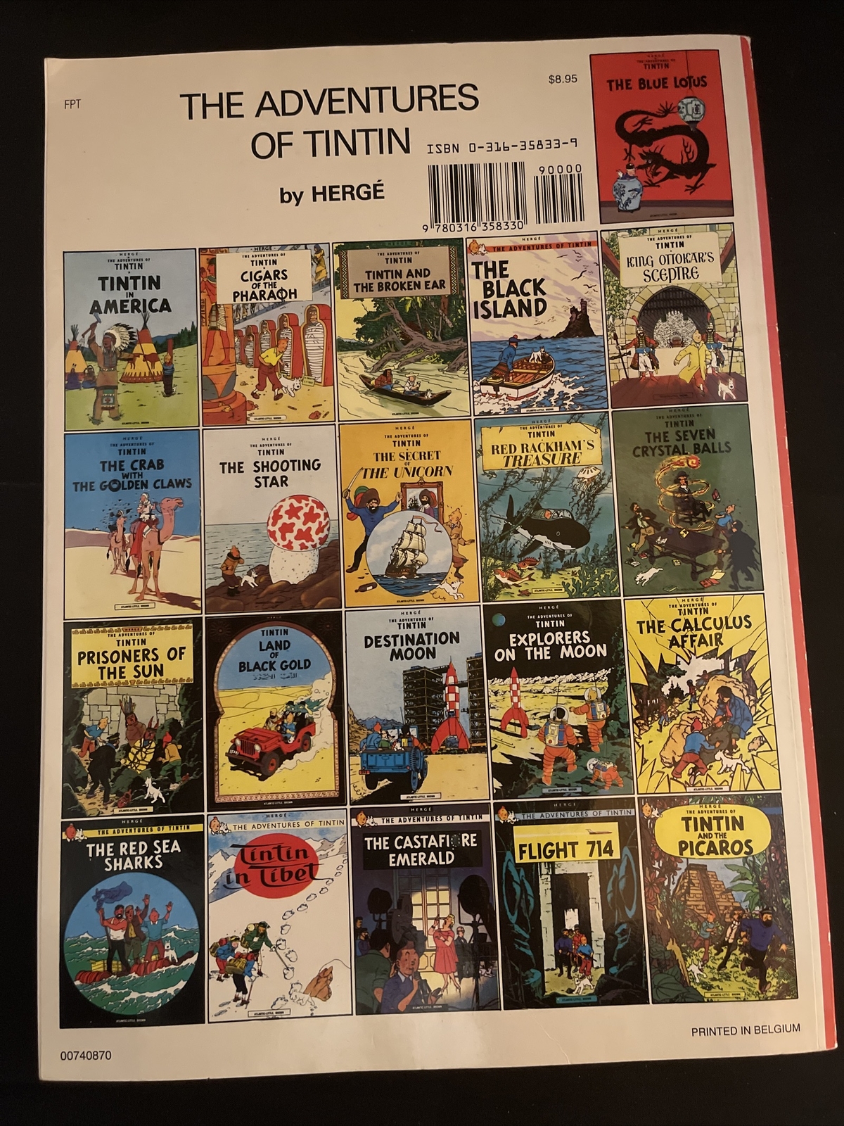 The Adventures of Tin Tin THE BLACK ISLAND & THE CRAB WITH THE GOLDEN CLAWS