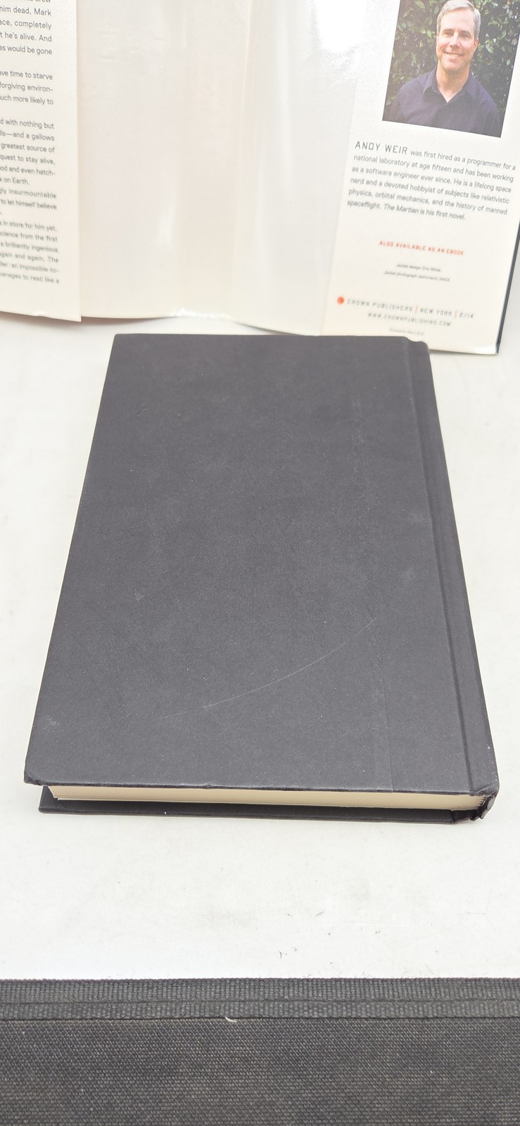 The Martian Andy Weir Hardcover First Edition Later Print 2014 Fiction Novel