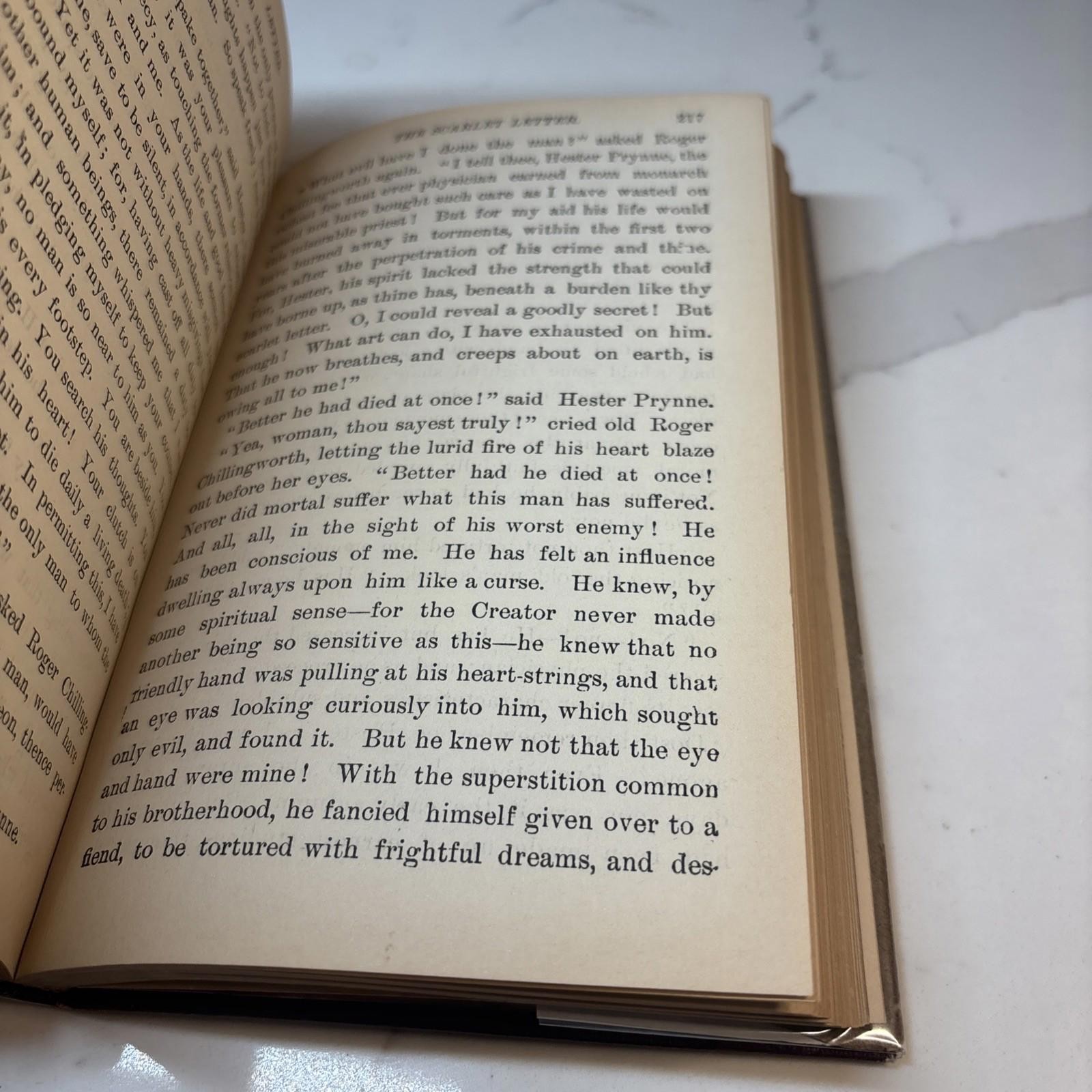 The Scarlet Letter by Nathaniel Hawthorne 1920s-1930s A.L. Burt Company