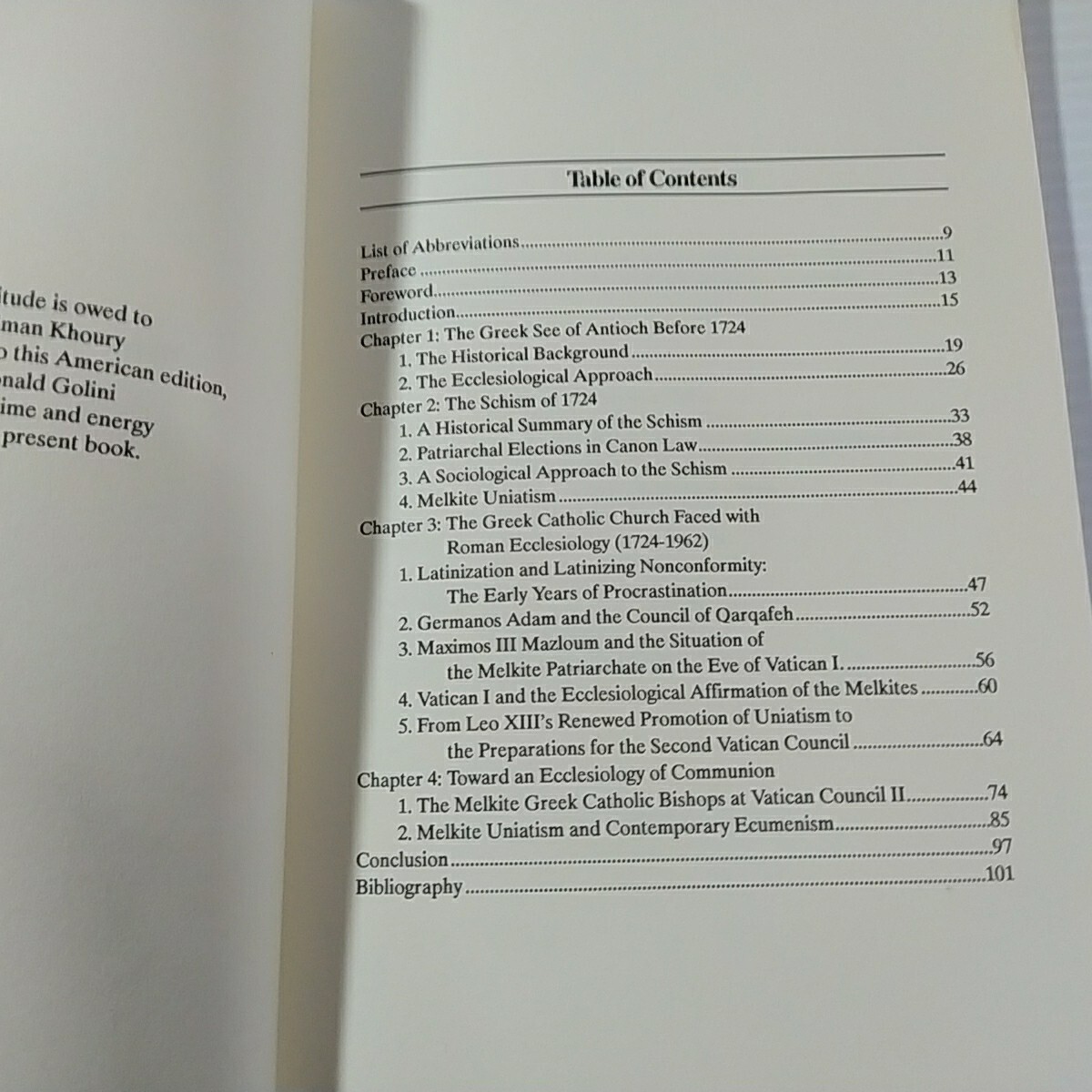 The Melkite Church: An Historical & Ecclesiological Approach Serge Descy