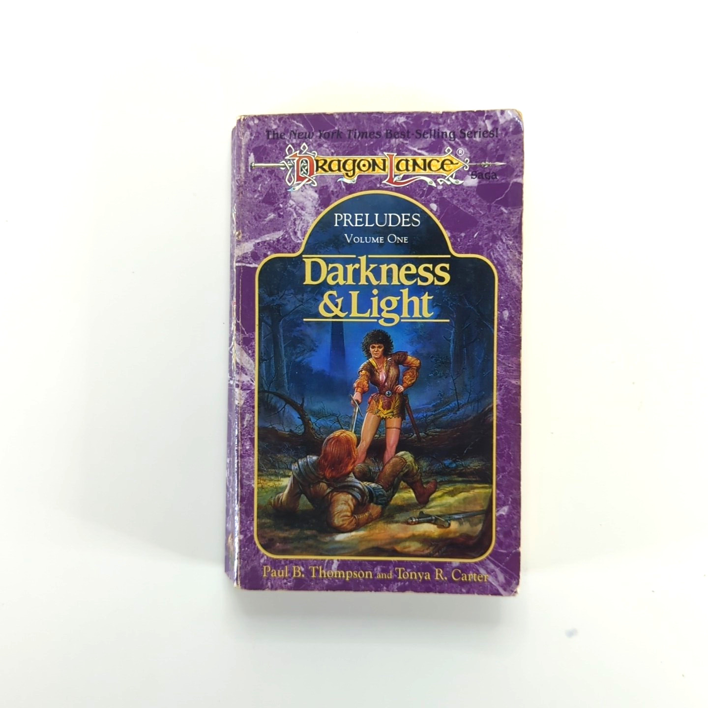 Vintage Mixed Lot Of 3 Dragonlance Saga Fantasy Paperback Books 1989-1998 Used