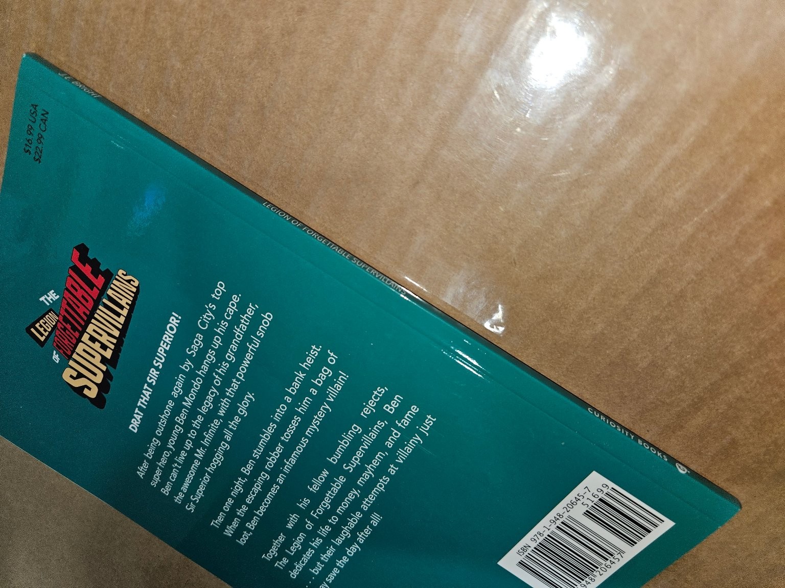 Legion of the Forgettable Supervillains TPB Volume 1 Curiosity Books