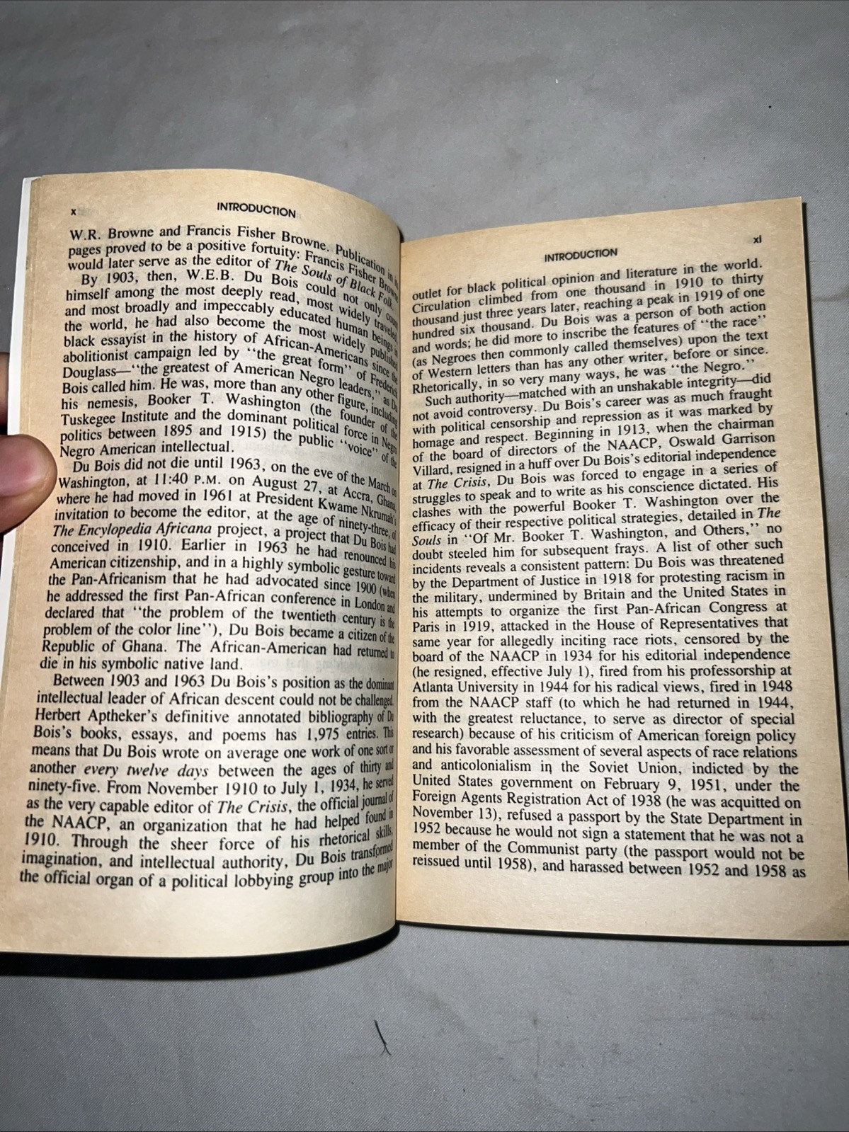 Vintage The Souls of Black Folk by W. E. B. Du Bois Trade Paperback VERY GOOD