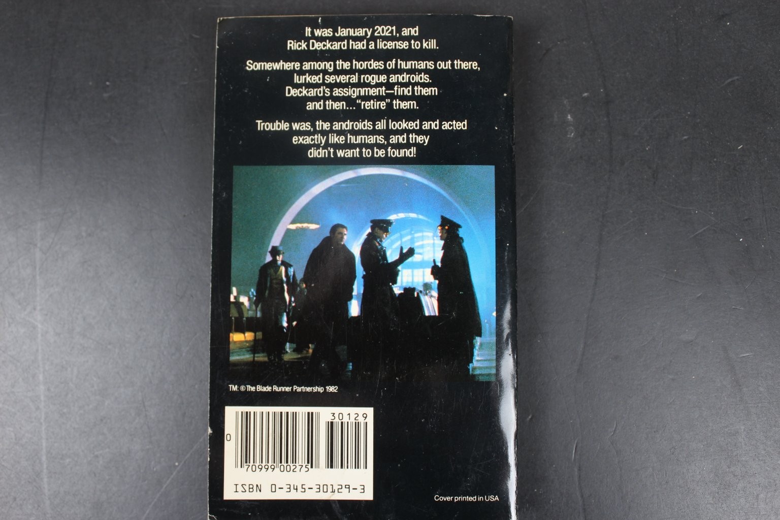 Blade Runner Do Androids Dream of Electric Sheep Philip K. Dick 1982 Science PB