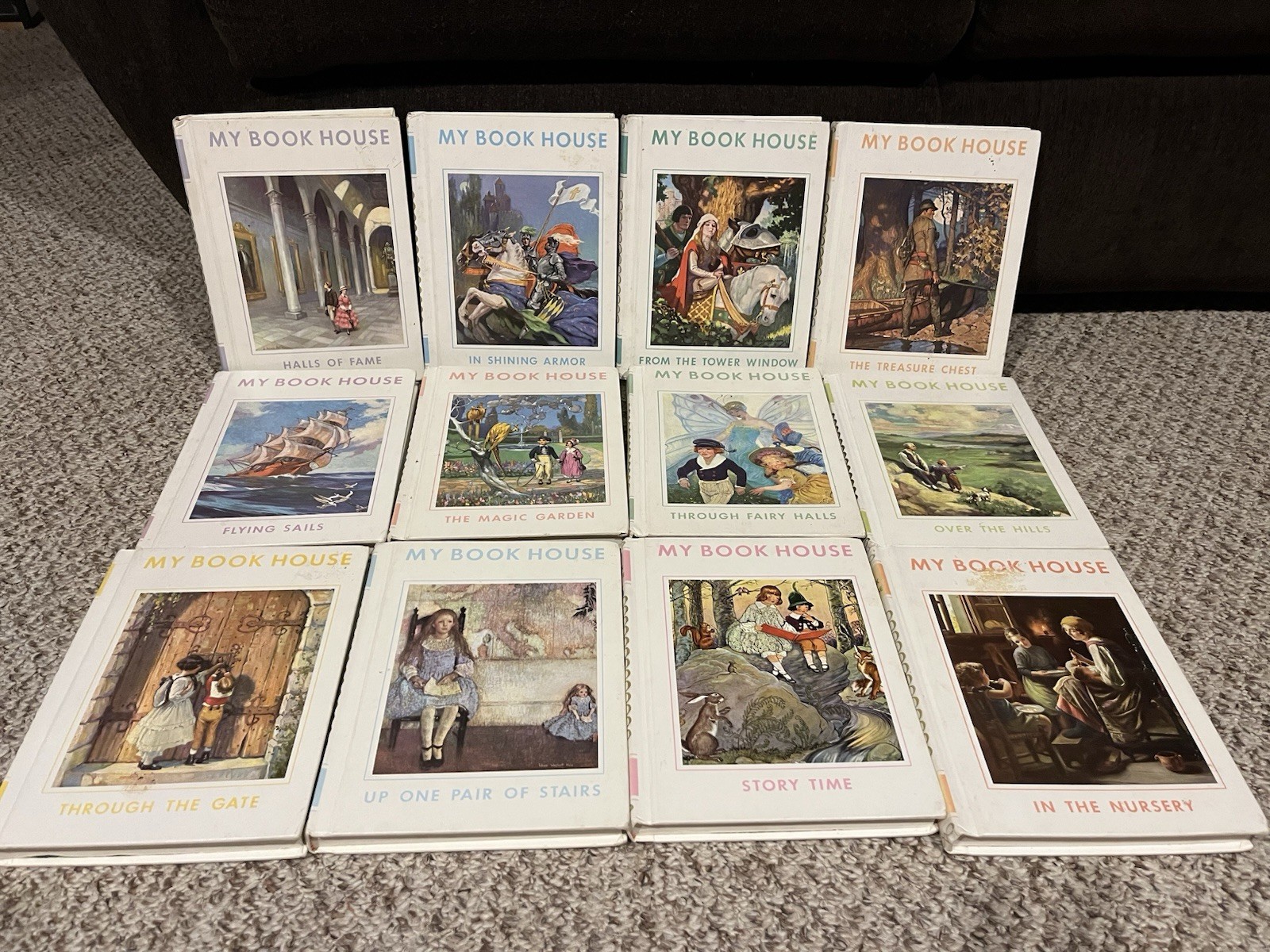 My Book House 12-Volume Hardcover Set Olive Beaupre Miller Illustrated