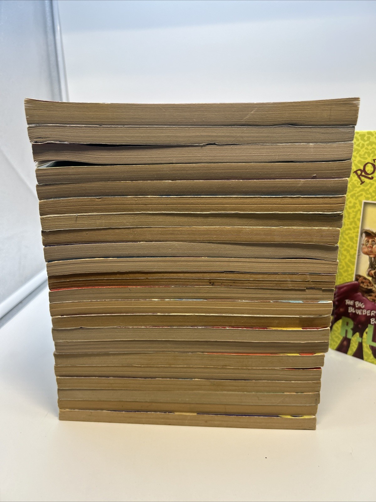 RL Stine Book Lot – 23 Goosebumps Rotten School, Mixed Years, Vintage, 1 Double