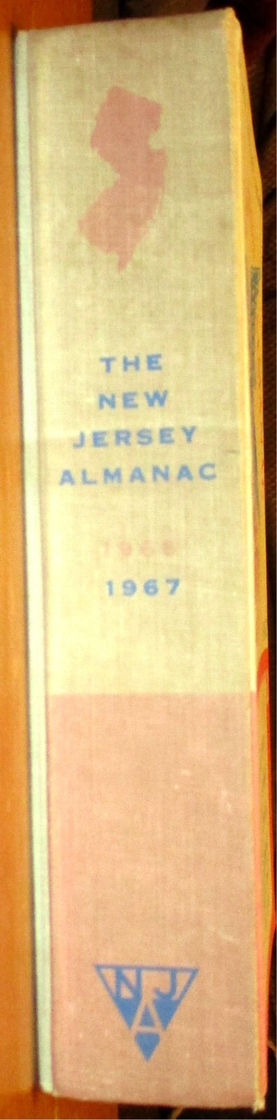 The New Jersey Almanac 1966–1967 Hardcover Book 768 Pages NICE!!