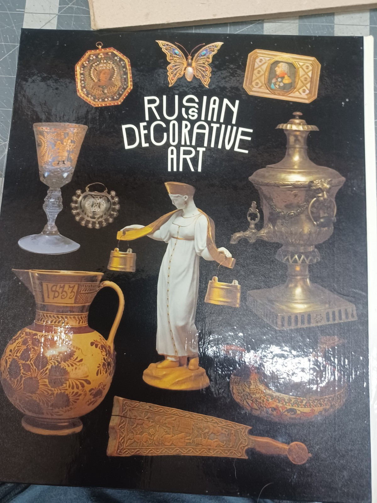 Russian Decorative Art Book 1987 Russian Art 12th to 20th Century W/ Slipcover