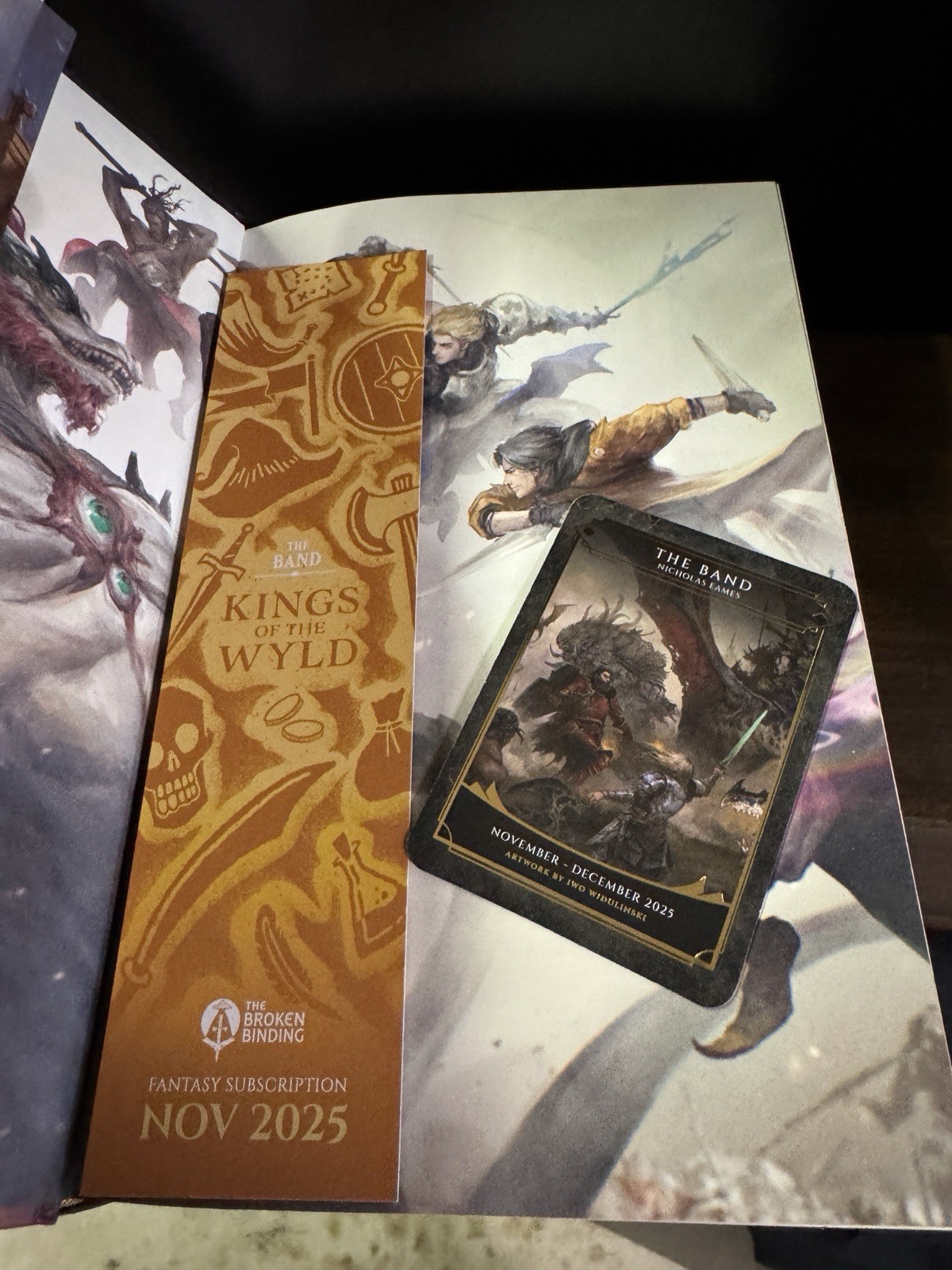 Kings of the Wyld & Bloody Rose by Nicholas Eames, Broken Binding T2 with extras
