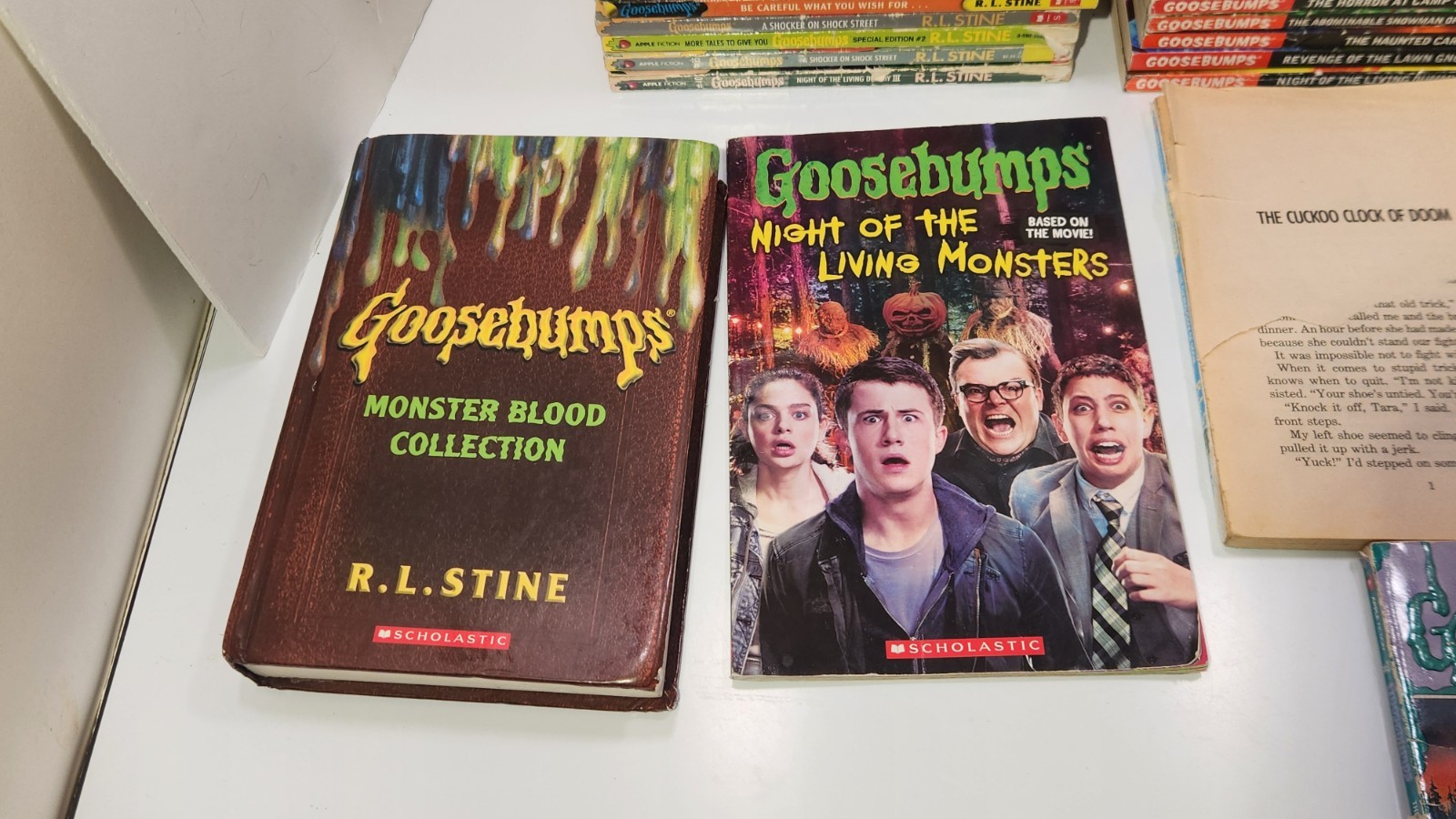 Goosebumps Books R.L. Stine Lot Of 45 Books Vintage 90s & 2000s See Description