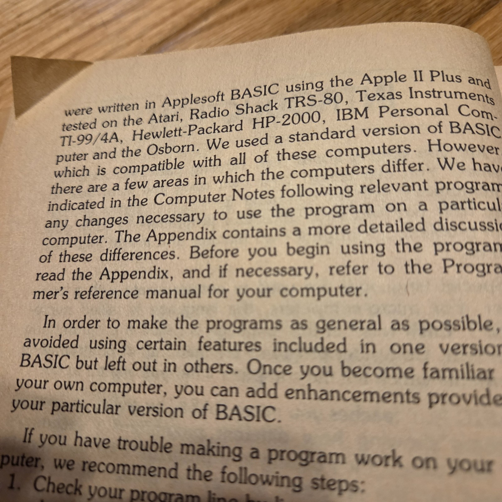 Basic Fun: Computer Games, Puzzles, and Problems Children Can Write Vintage 1982