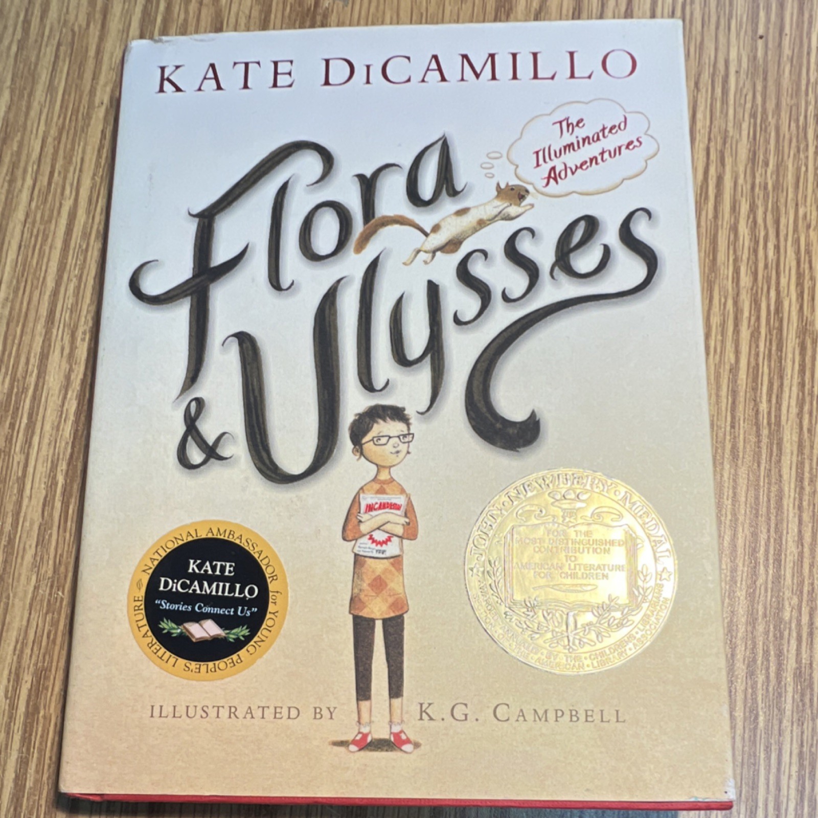 Kate DiCamillo Flora & Ulysses First Edition Illustrated Hardcover 2013