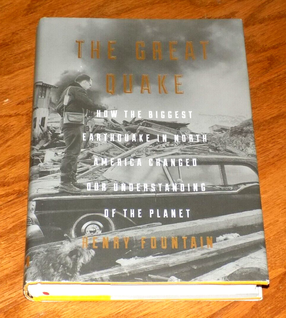 THE GREAT QUAKE Alaska 1964 9.2 Earthquake First Edition Collectible Book NEW