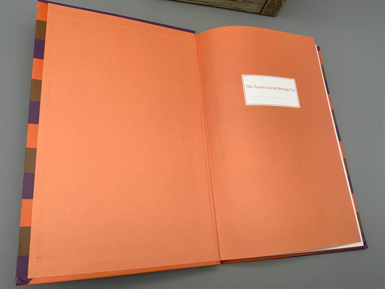 Travel Journel Hardback Book for Kids, 6 x 9 Inches, 100 pages