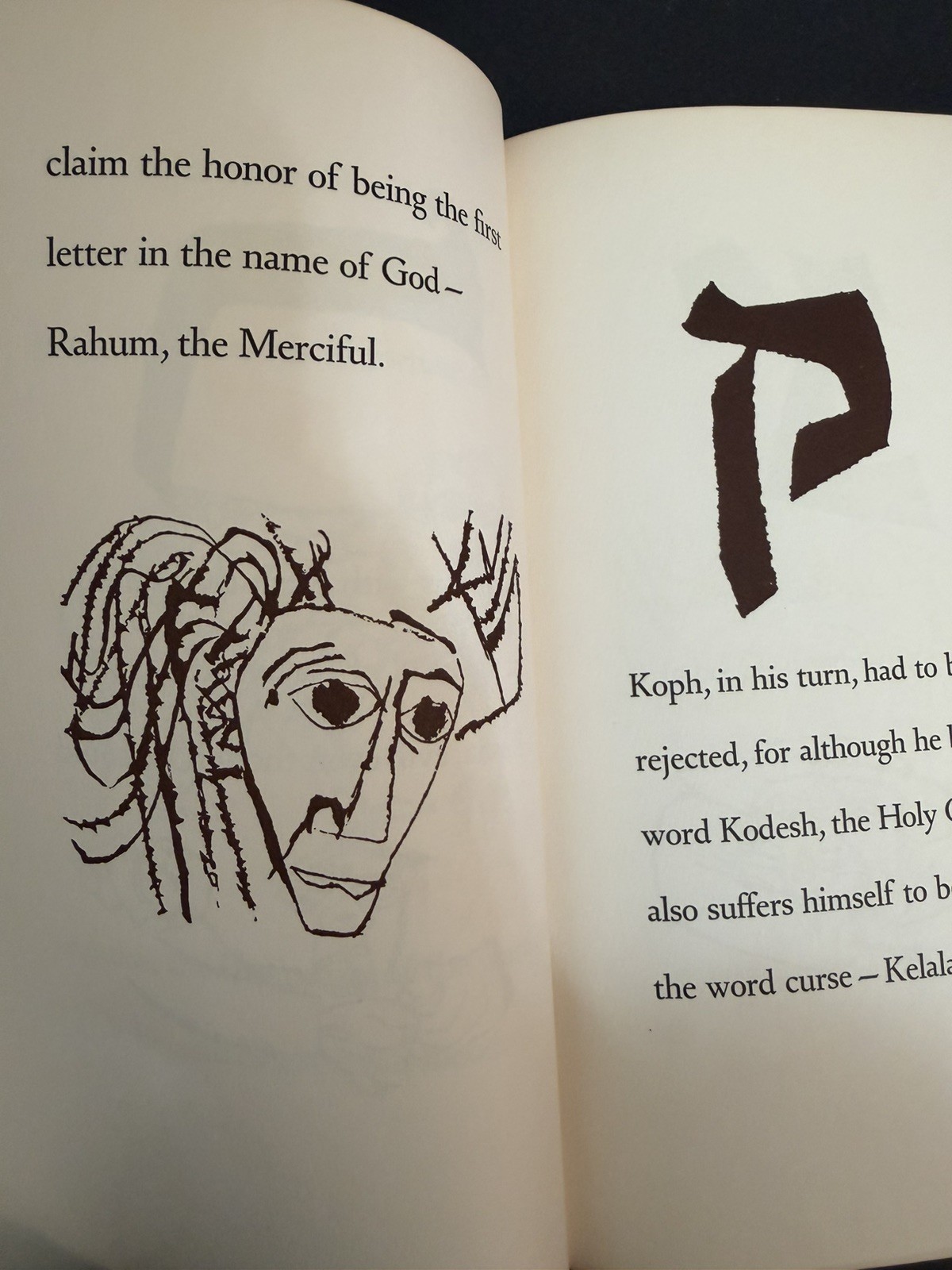 The Alphabet Of Creation Ben Shahn Pantheon Gray Hardcover Illustrated 1954 USA