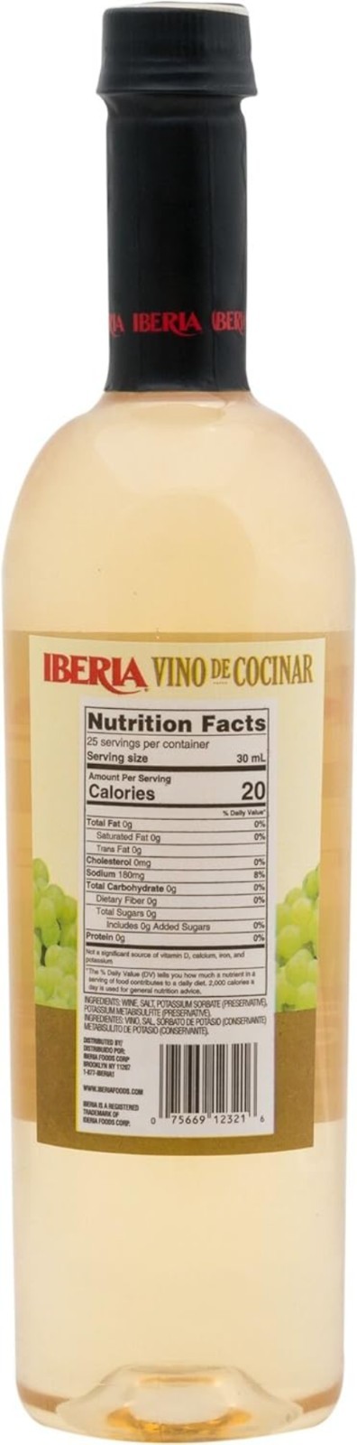Enhance Flavors with 25.4 oz of White Cooking Wine – Ideal for Delicious Recipes