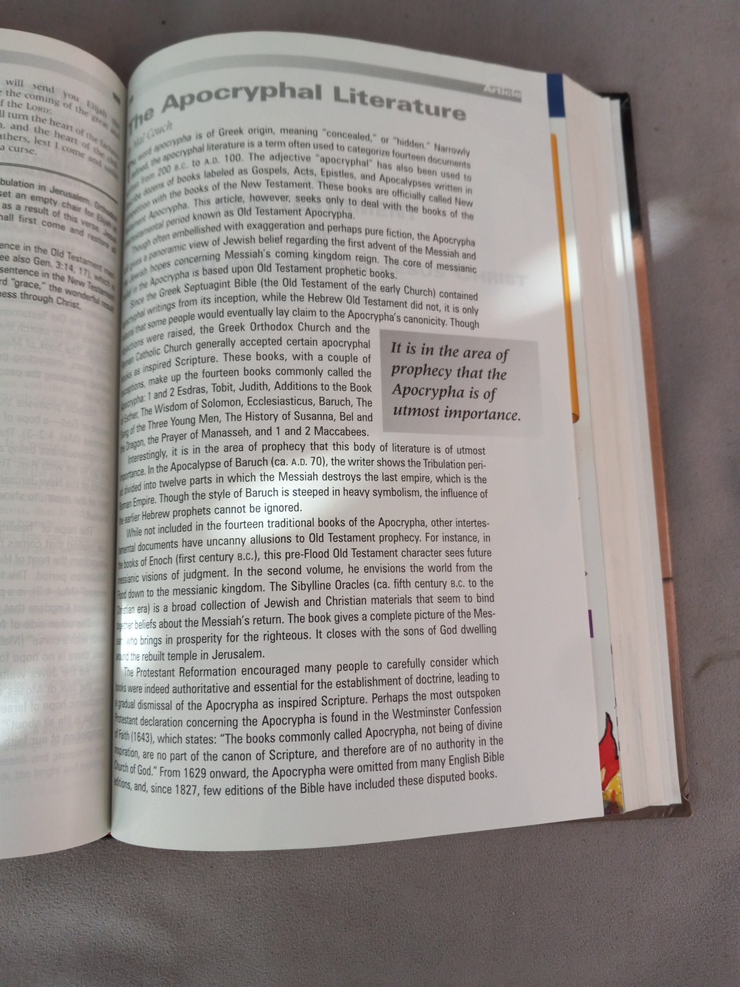 Prophecy Study Bible KJV Tim LaHaye 2000 Hardcover