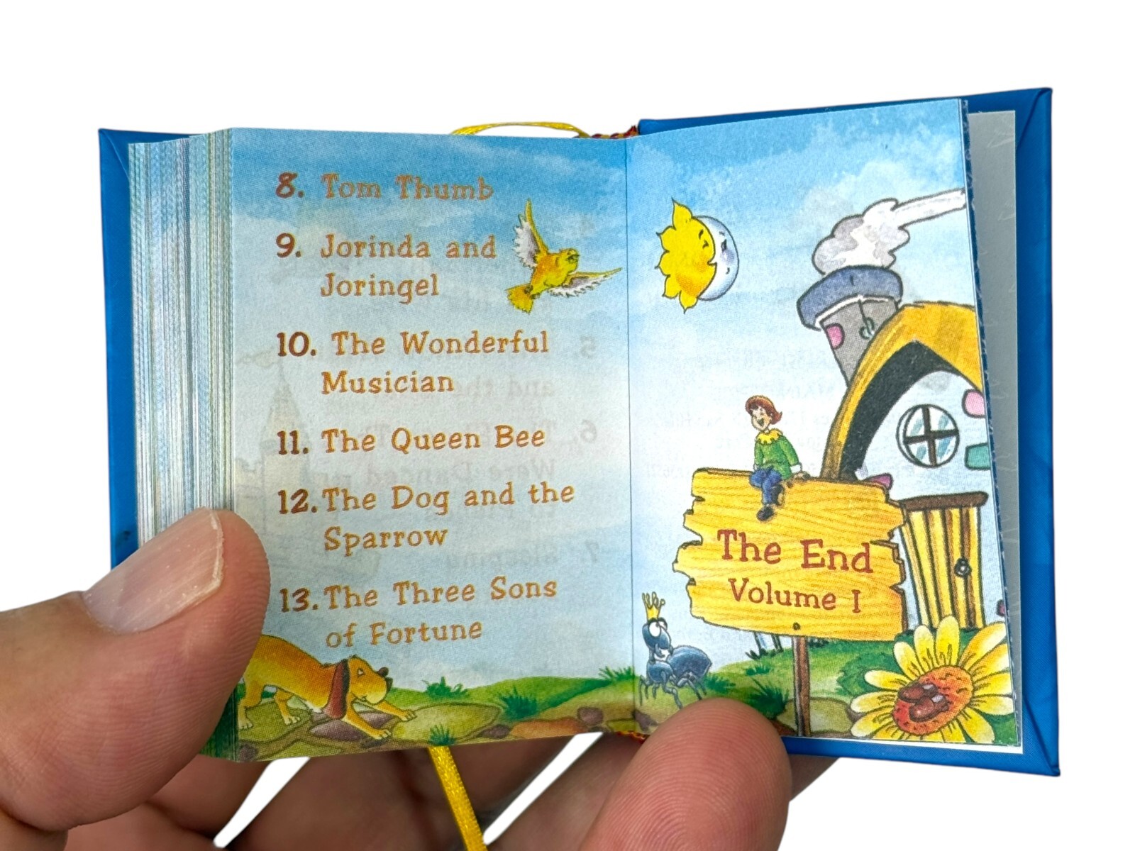 new Children’s Tales Vol I full color illustrated miniature book hardbound