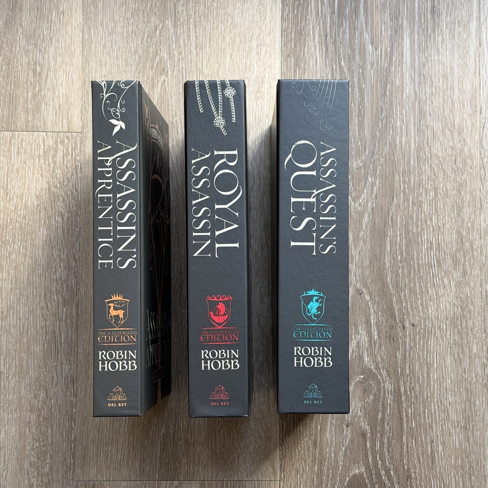Signed – Robin Hobb Farseer Trilogy Hardcover Illustrated Edition – Signed NEW