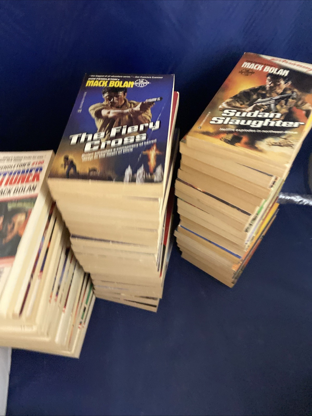 Don Pendleton’s MACK BOLAN The Executioner NO DUPES PB Book Lot of 101 Ex Cond!