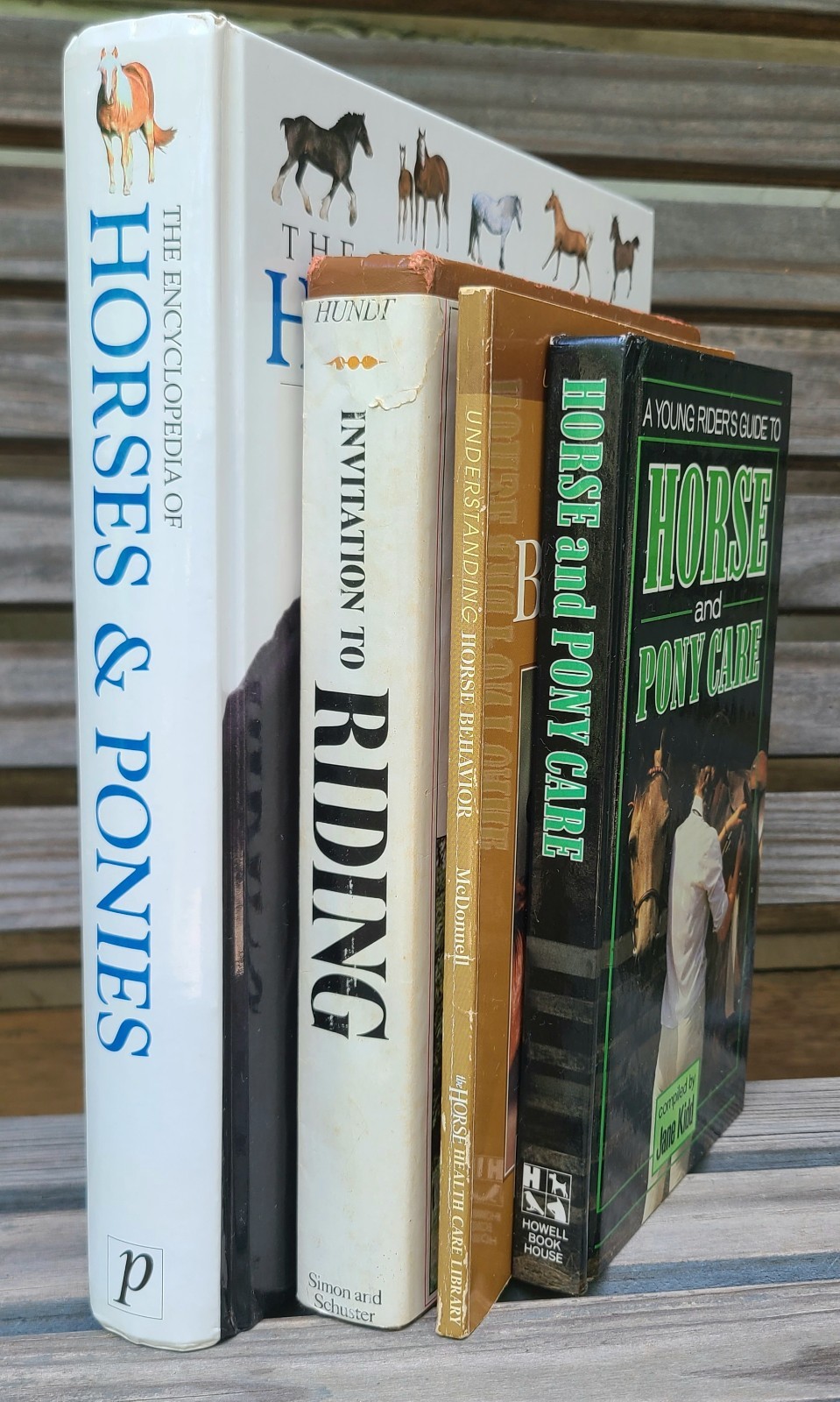 Vintage Books about Horses- Riding/Equestrian/Pony/Horse/Care/Health/Behavior