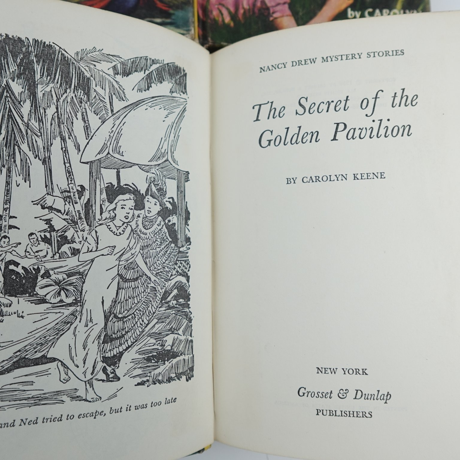 Nancy Drew Mystery Stories Lot 8 Books Carolyn Keene Vintage Grosset & Dunlap