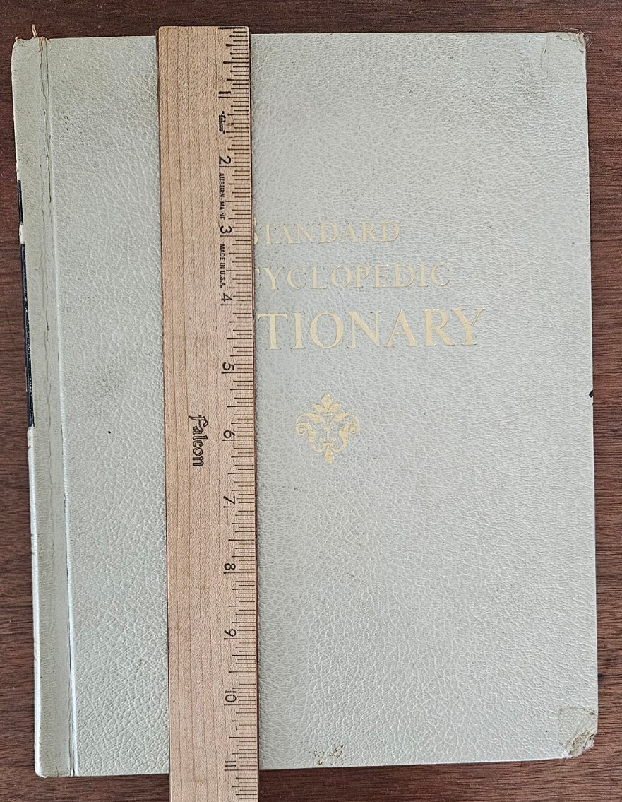 1966 Funk and Wagnalls Encyclopedic Dictionary Vintage Hardcover