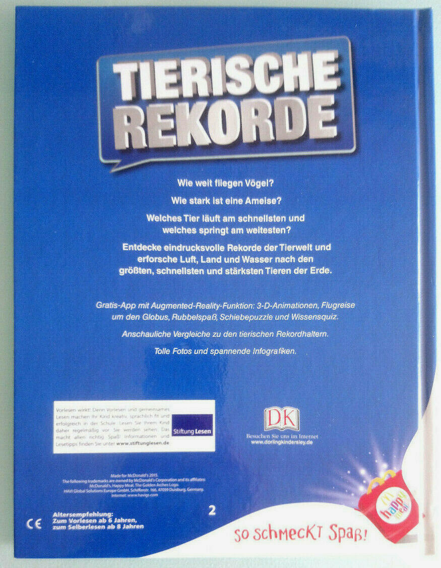 Tierische Rekorde – Gebundene Ausgabe