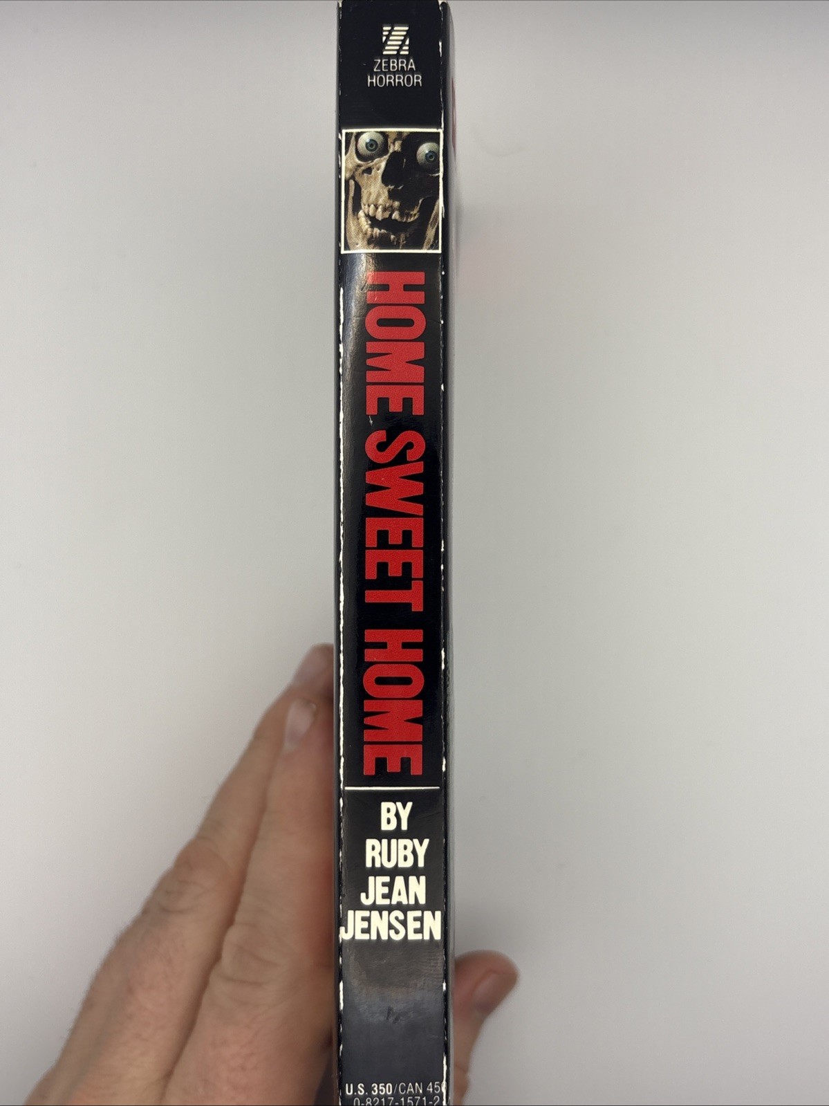 HOME SWEET HOME by Ruby Jean Jensen Zebra Horror 4th Print 1986 Vintage Horror