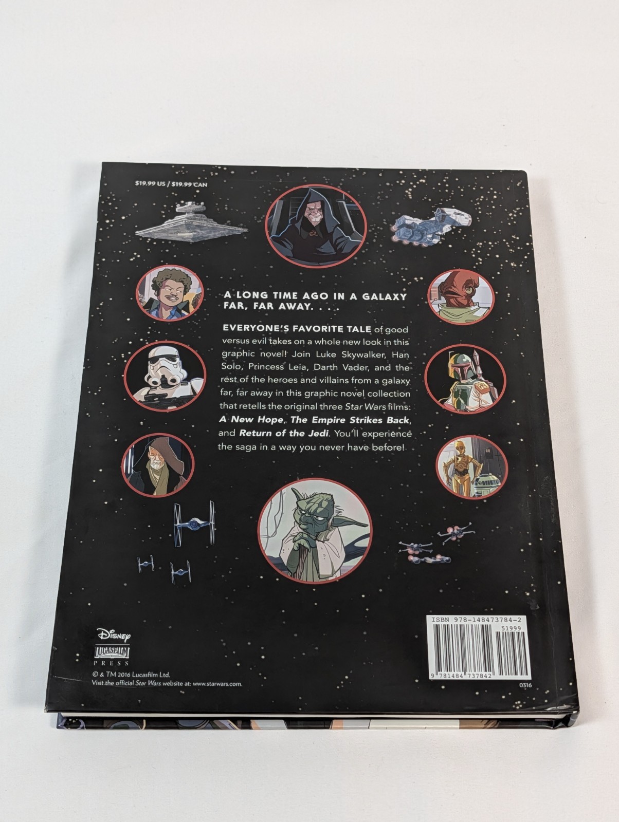 Star Wars: Original Trilogy Graphic Novel by Alessandro Ferrari (2016,…