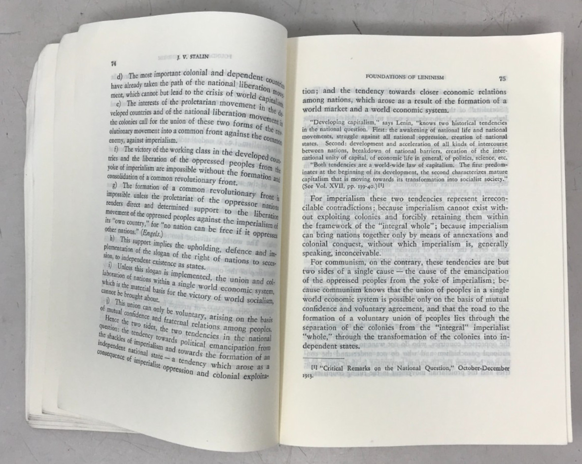 Problems of Leninism by J. V. Stalin 1976, E-36