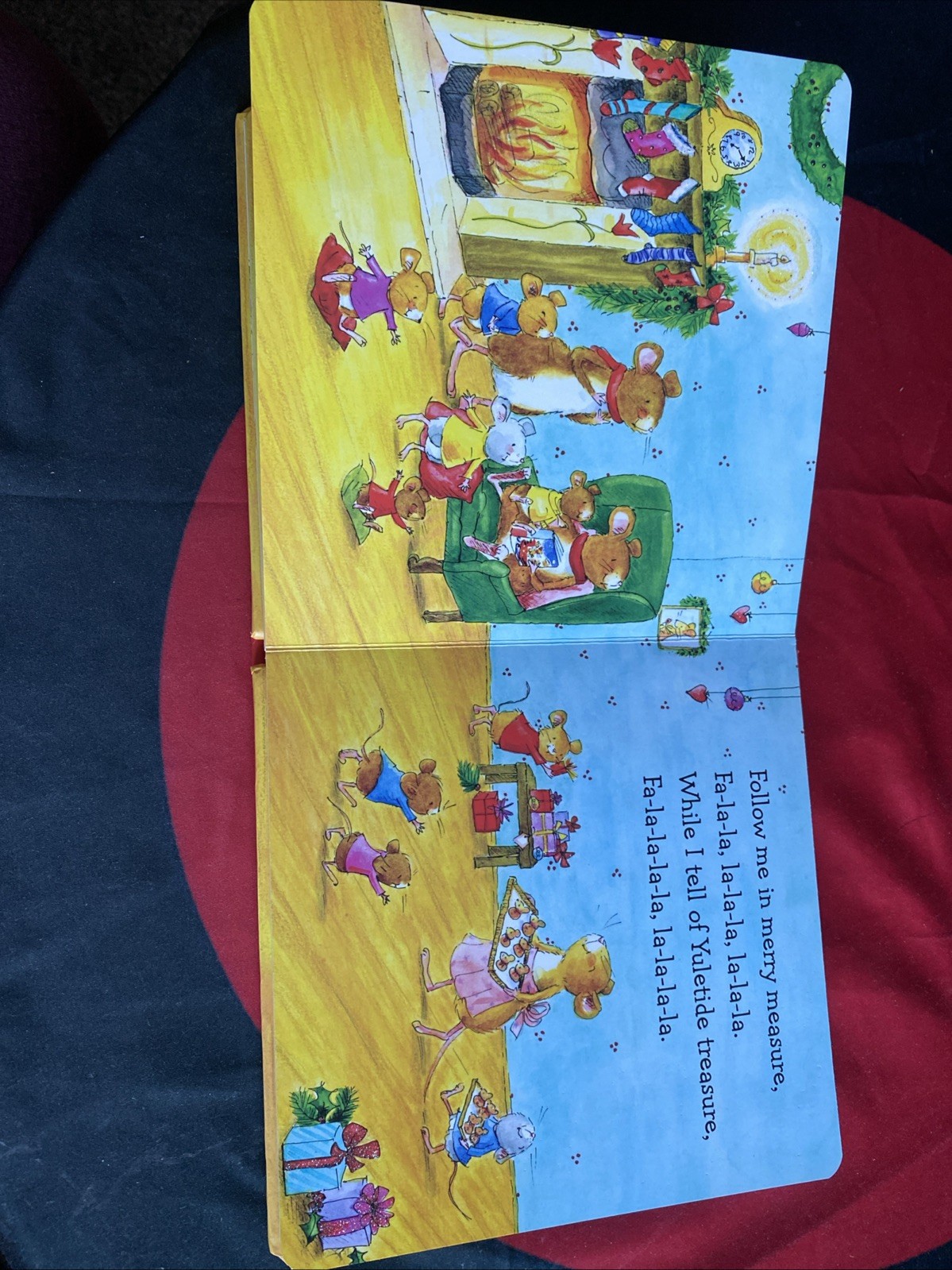 *KIDS🎅🏼 Deck the Halls by Veronica Vasylenko (2011, Pad Book) CHRISTMAS $12.25