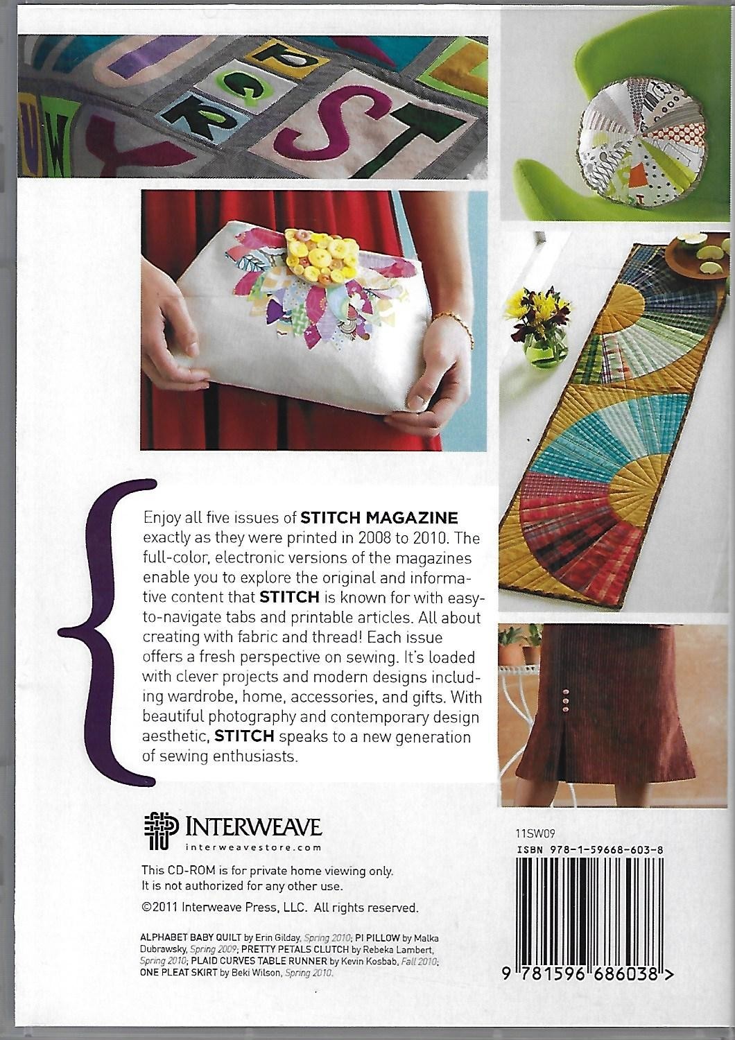 Stitch Magazine 2008-2010 (CD-ROM)