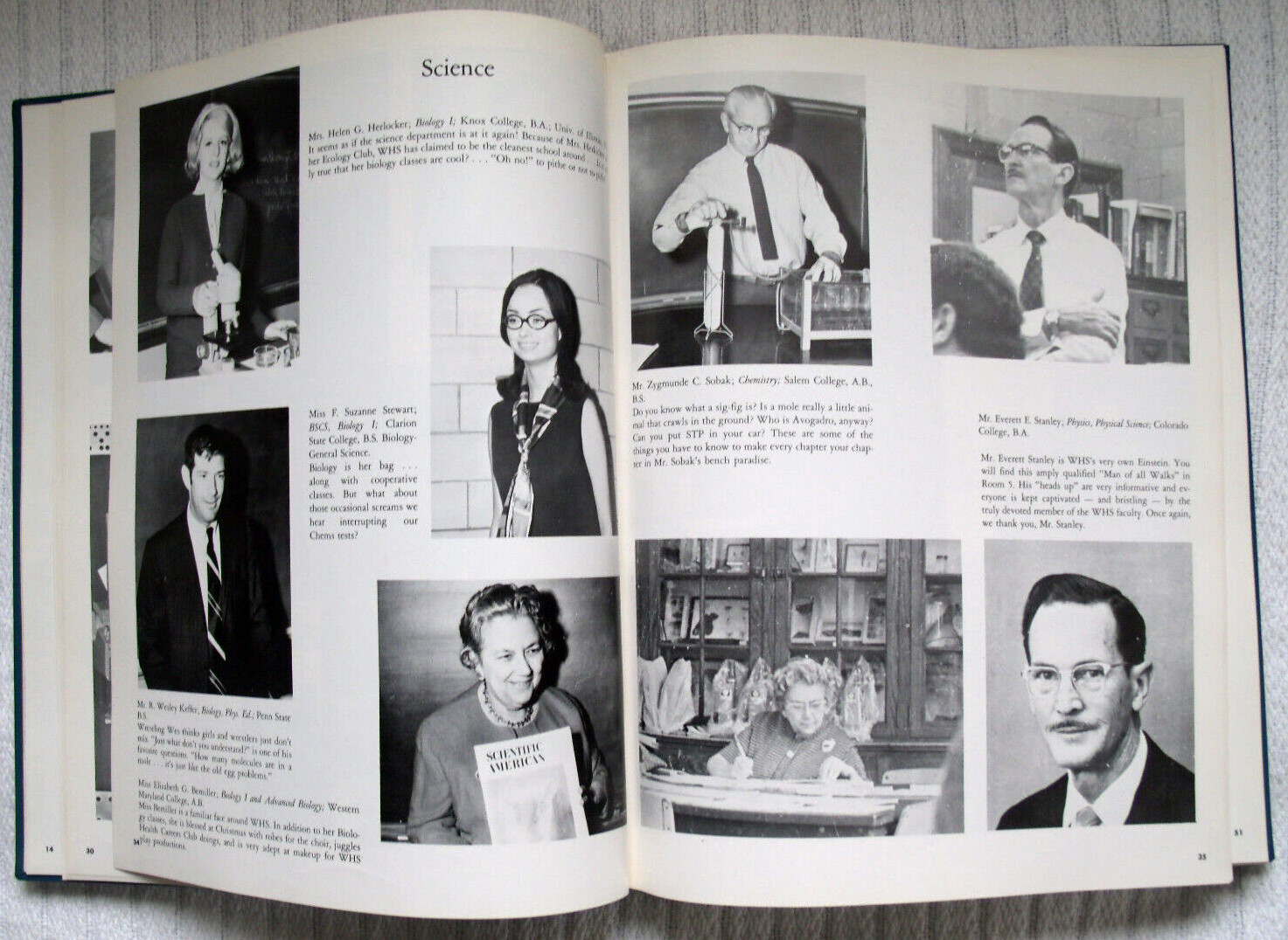 The Owl – 1971 Westminster High School Yearbook – Westminster Md – 232 Pages