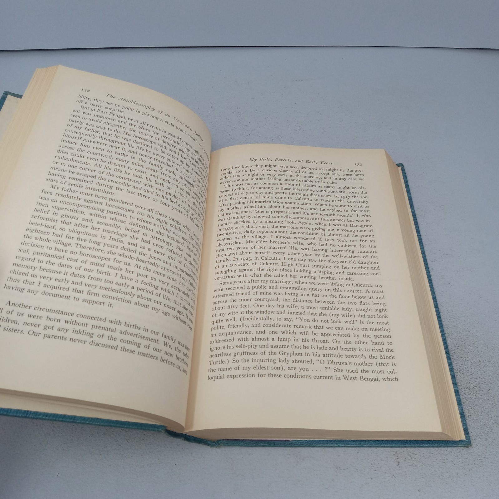 Autobiography of an Unknown Indian: 1951 Macmillan Company HC Nirad C. Chaudhuri