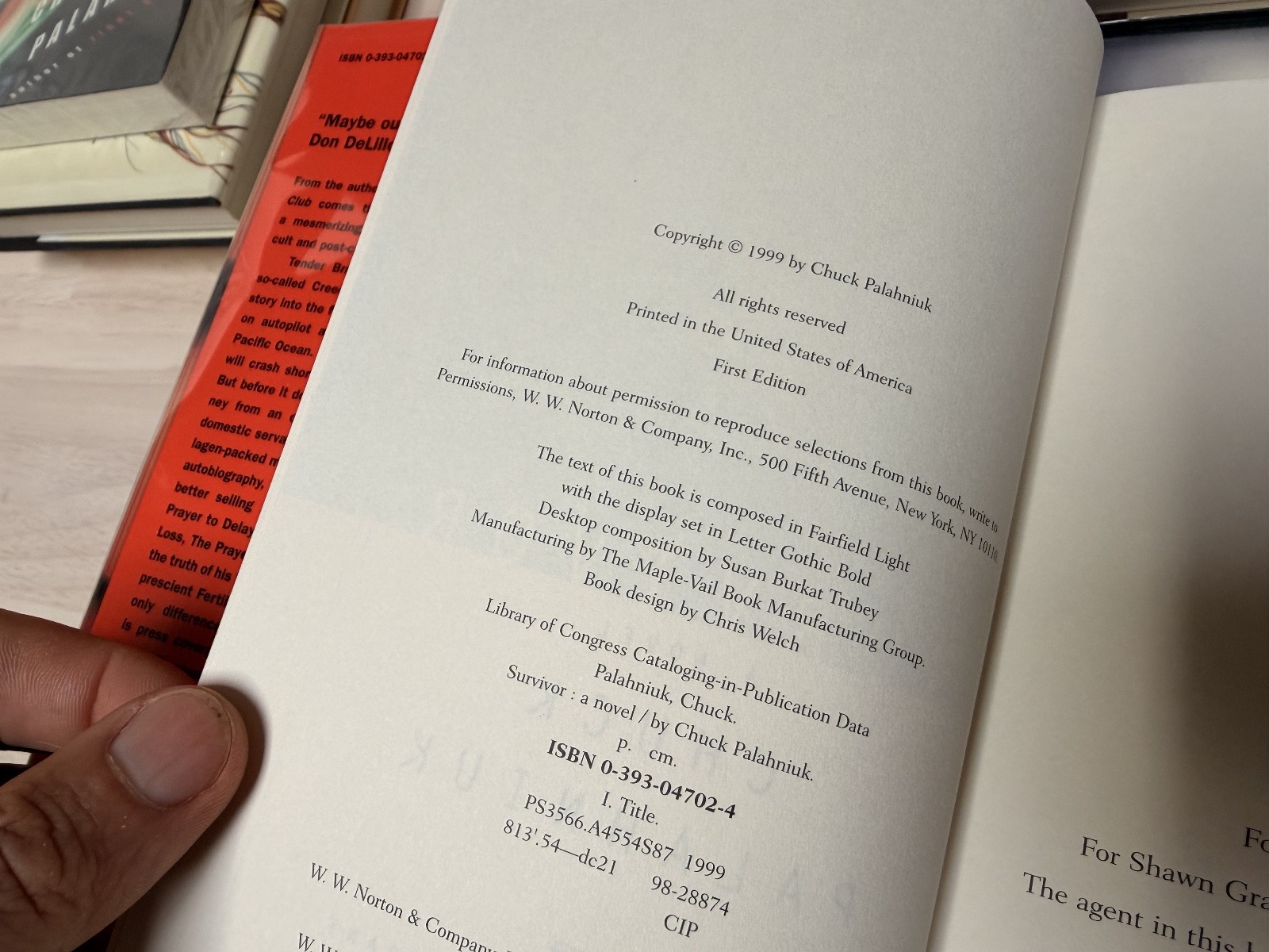 18 Rare Chuck Palahniuk First Edition Books, Fight Club, Choke, Survivor & MORE