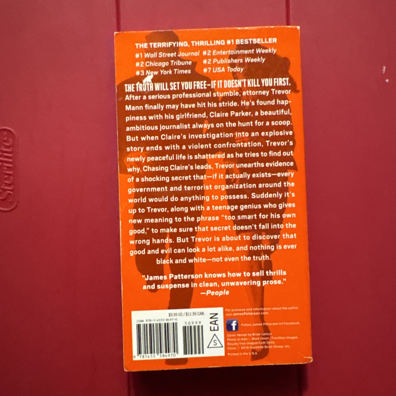 Truth or Die by Howard Roughan and James Patterson (2016, Mass Market)