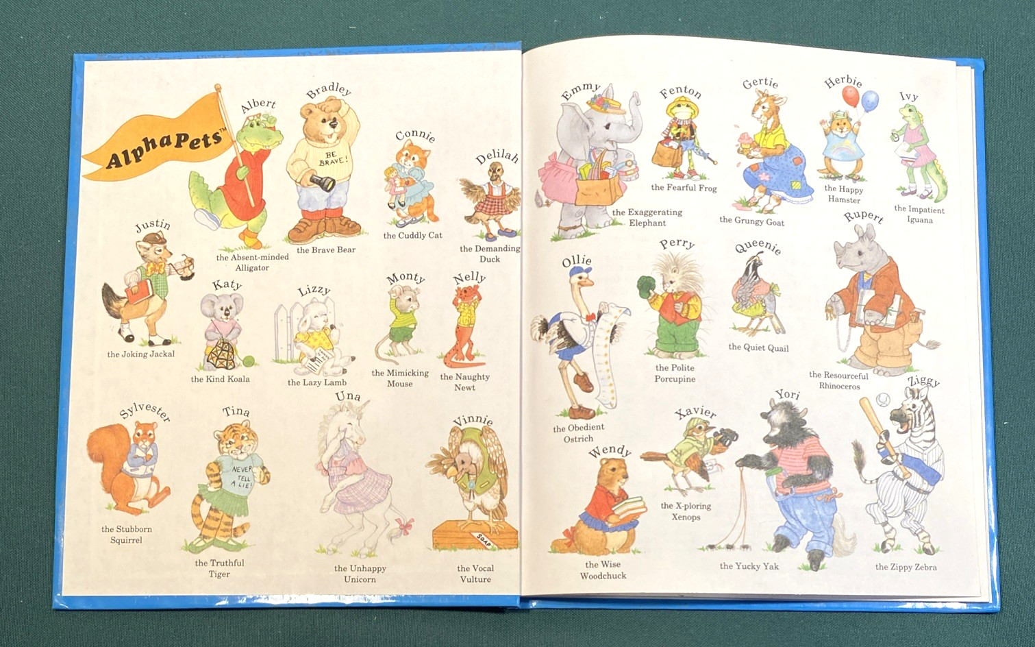 Complete ALPHAPETS A-Z Set ~ 26 Vintage Book Lot ~ Alpha Pets Grolier Homeschool