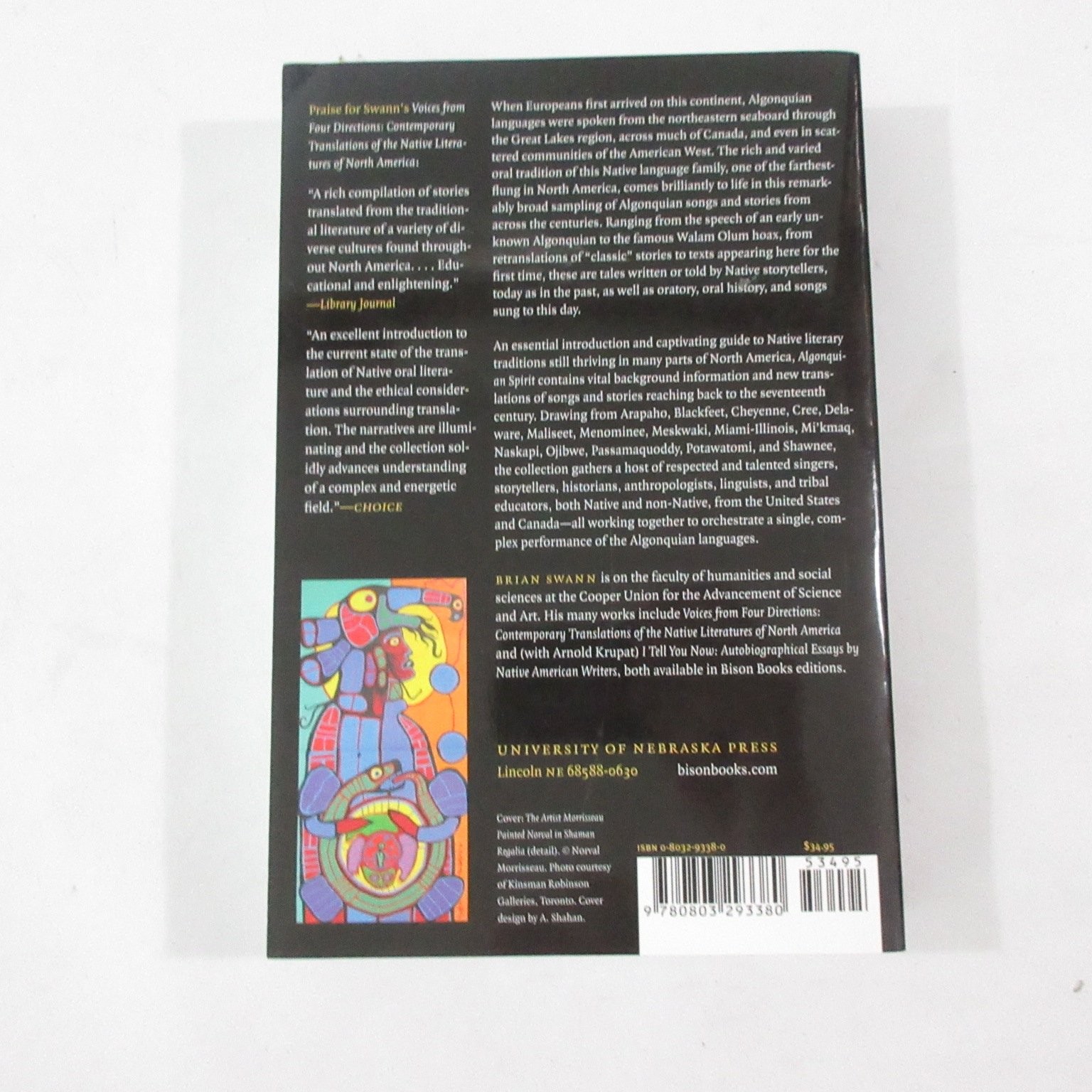 Algonquian Spirit Swann Native American Literature Tales Myths Mythology Stories