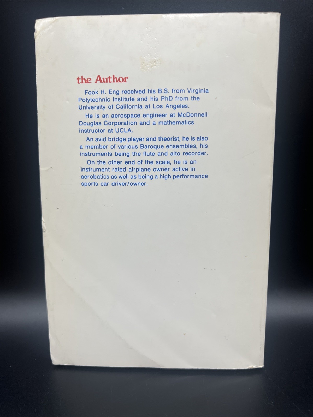 Bridge Squeezes Illustrated by Fook H. Eng *Inscribed By Author*