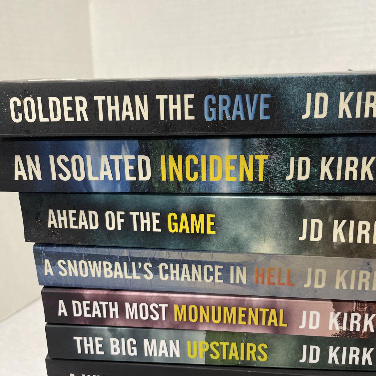 Jd Kirk First 12 of Dci Jack Logan Series (See Photos for Titles)
