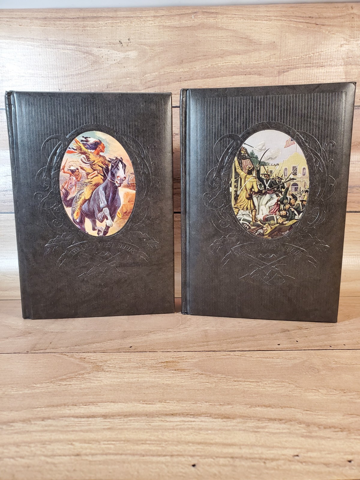 Lot of 2 Old West Series Books Three Arrows and The Alamo By Edward Ellis