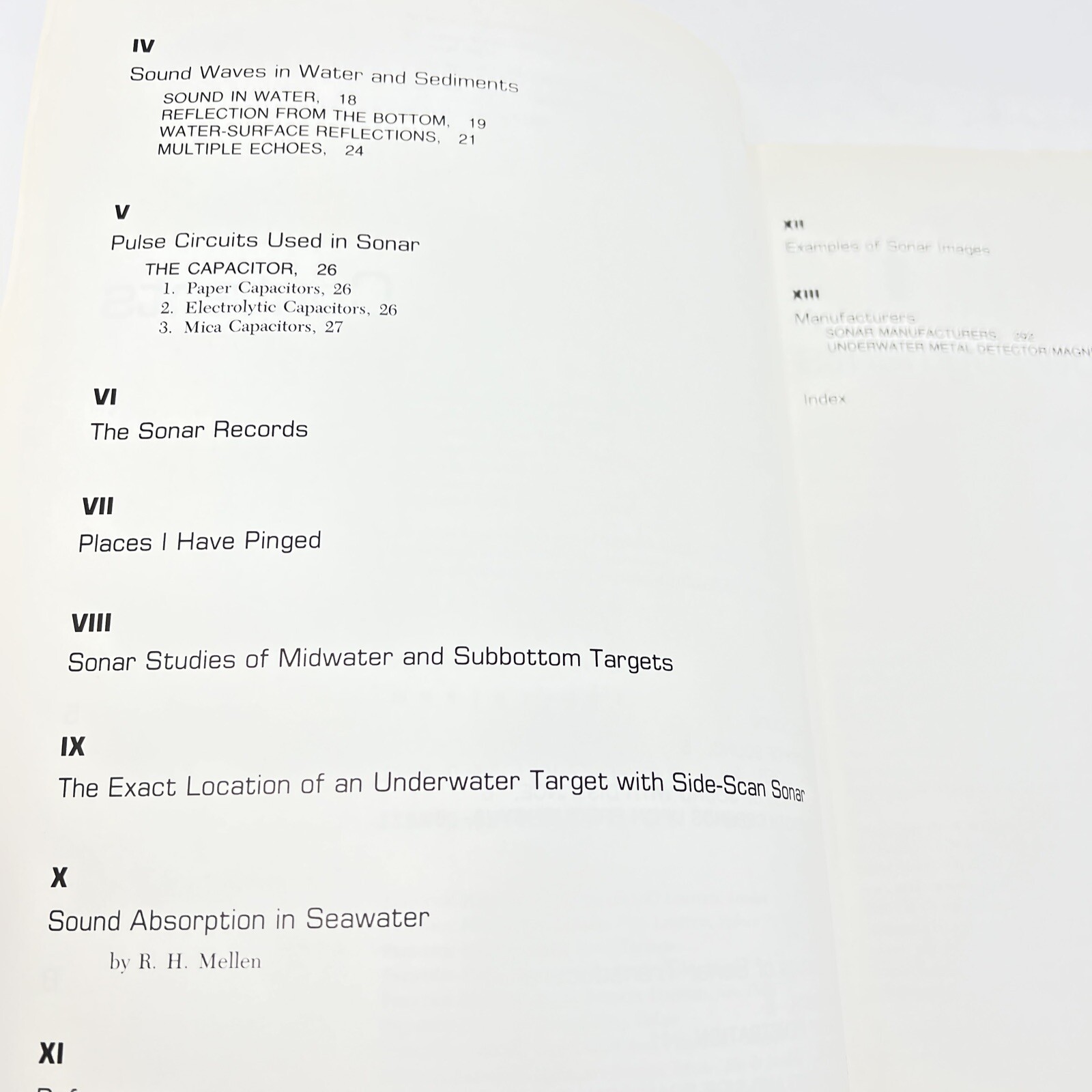 Signed Sonar Images by Dr. Harold E. Edgerton 1st Edition Softcover 1986