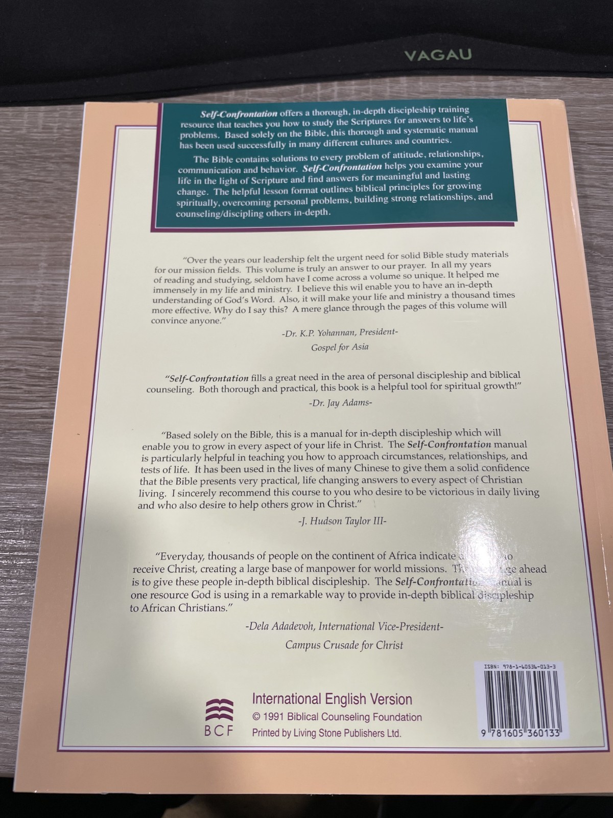 SELF-CONFRONTATION – By John C. Broger – NEW
