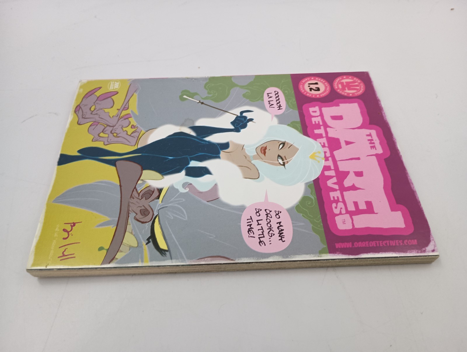 The Dare Detectives Vol 2 The Snowpea Plot – 1.2 Trade Paperback, 1st edition!