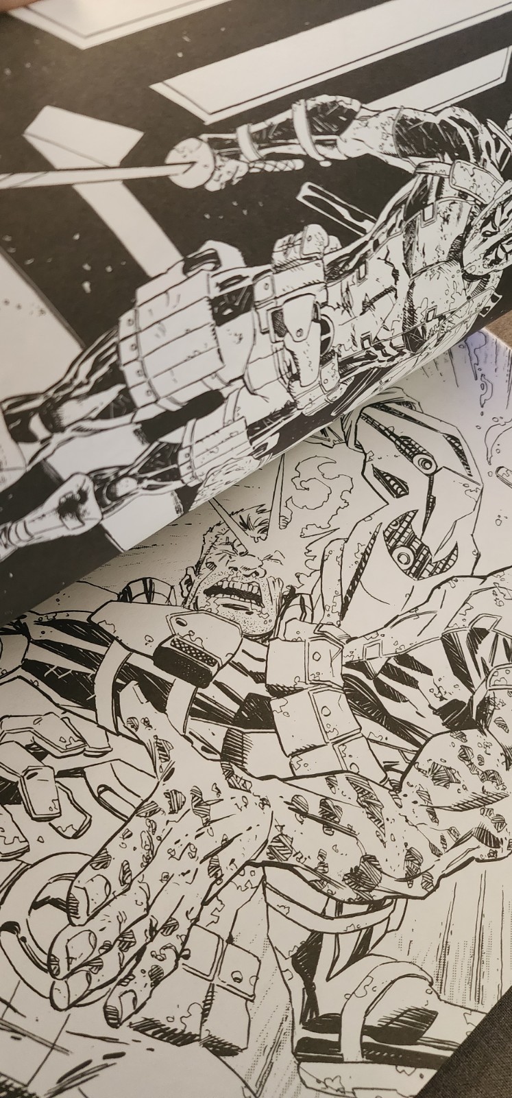 Marvel Deadpool Official Coloring Book New 2024 Super Heroes Weapons Fighting